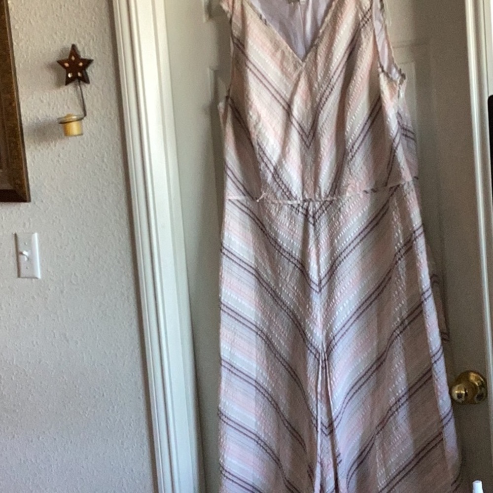 Striped Sleeveless Dress